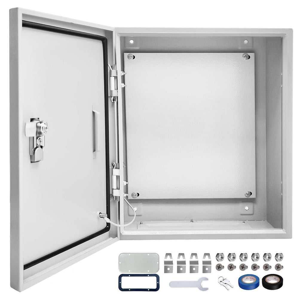 Outdoor Electrical Box 24x24x8 NEMA 4X IP66 Waterproof Junction Box