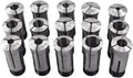 findmall 15Pcs 5C Collet Set, 1/8-1" Mill Collet Holder