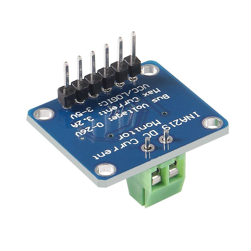 DORHEA 10PCS INA219 I2C Interface Bi-Directional DC Current/Power Monitoring Sensor Module DIY 3V-5V IIC I2C Current Power Supply Sensor SOT23 Breakout Module