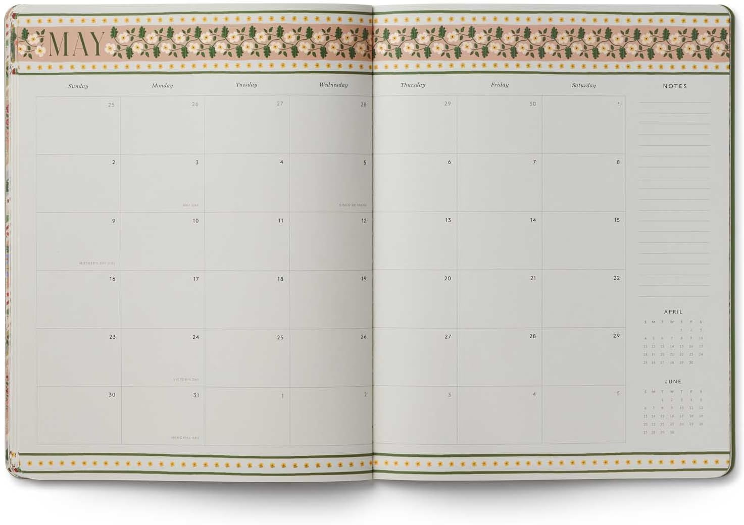 2027 Paisley 12-Month Academic Appointment Notebook, Aug. 2026 - July 2027, Thread-Stitch Binding, 9.75" L x 7.75" W
