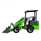 Electric Wheel Loader Compact Front End Electric Loader Articulated Farm Steering Equipment for Construction Garden
