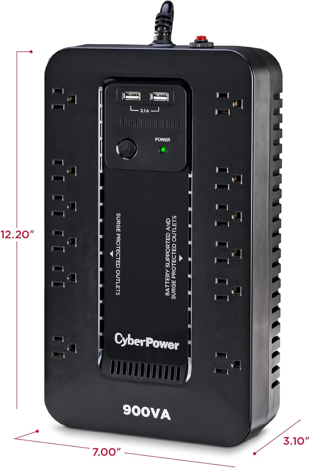 ST900U Standby UPS Battery Backup and Surge Protector
