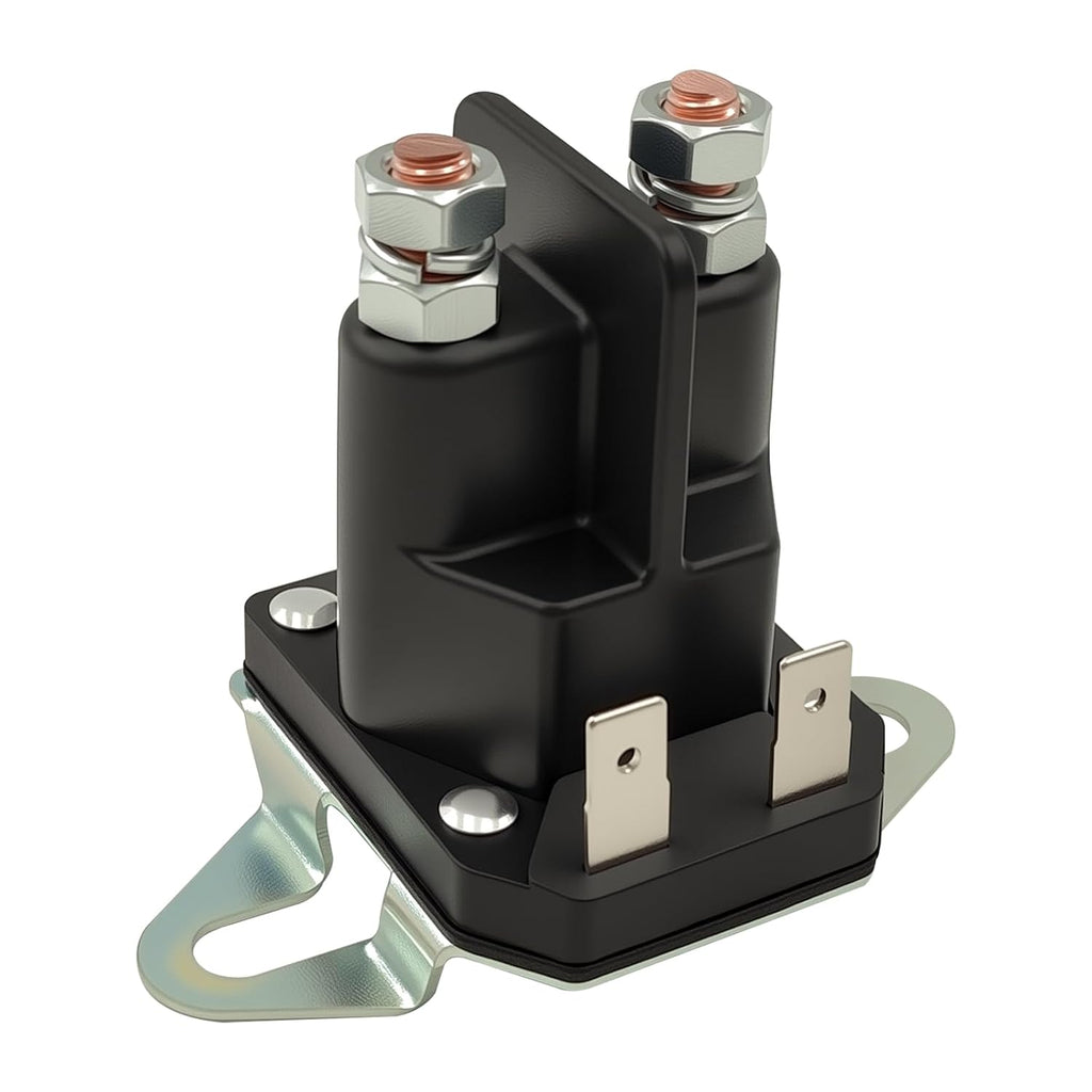 1755382YP Starter Solenoid Relay for Lawn Mower, 12V Relay Switch, Fit for Countax/Husqvarna/Snapper/Toro Lawn Mower Tractor, Replace 44814800, 5321384-06, 5321461-54, 1-8604, 47-1910, 740207
