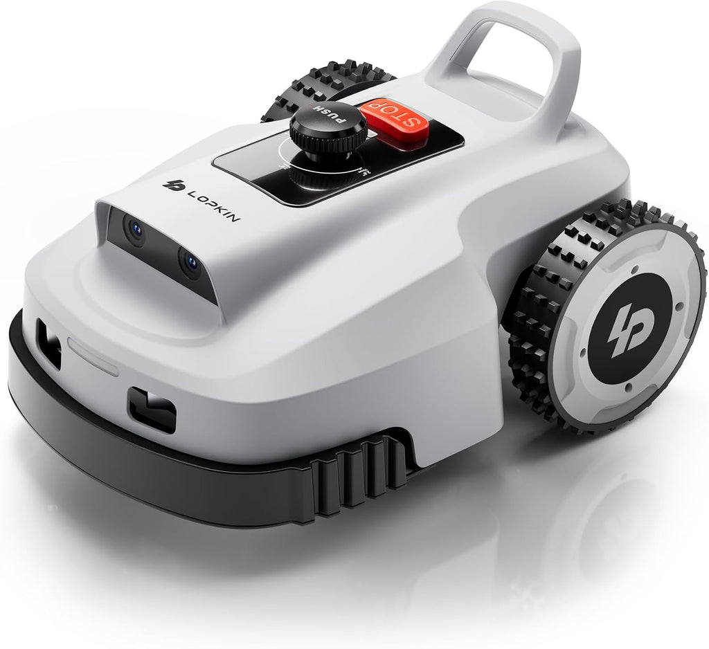 L2500 Robotic Lawn Mower for 1 Acre, NetRTK + AI Vision + GNSS/INS Fusion Navigation, Wi-Fi HaLow Connectivity, No
