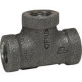 Anvil 8700120408, Malleable Iron Pipe Fitting, Tee, 3/8" NPT Female, Black Finish