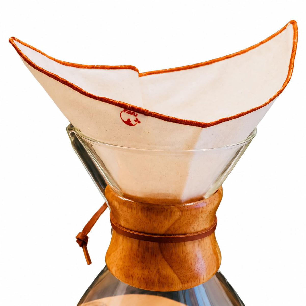Yofu Reusable Organic Cotton Coffee Filter for Chemex, Double Layer, 1 Pack