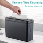 Paper Towel Dispenser Countertop,Non-Slip Base,Black-S