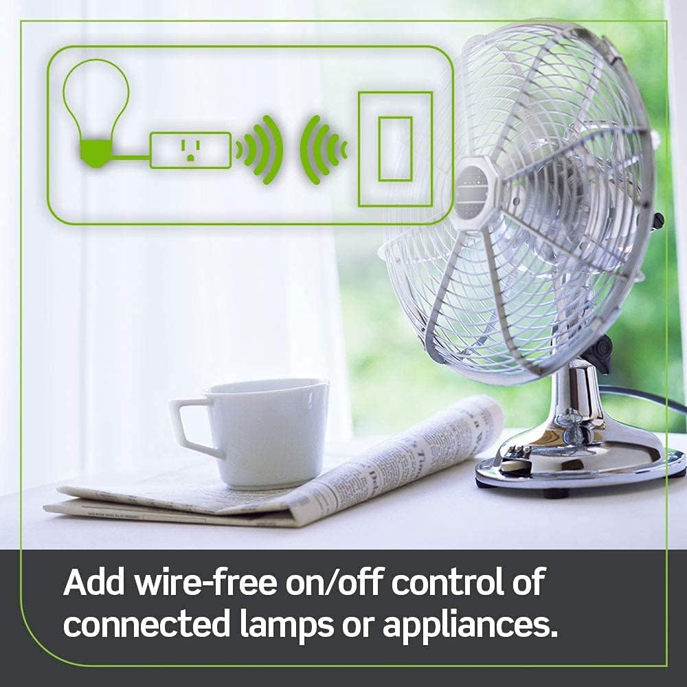 Decora Smart Switch Anywhere Companion, Add Wire-Free 3-Way/4-Way/5-Way On/Off Control to Decora Smart Wi-Fi