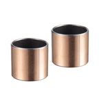 Kozelo 2pcs Sleeve Bearings - [35x39x40mm] Plain Bearing Wrapped Oilless Bushings for Industrial Equipment