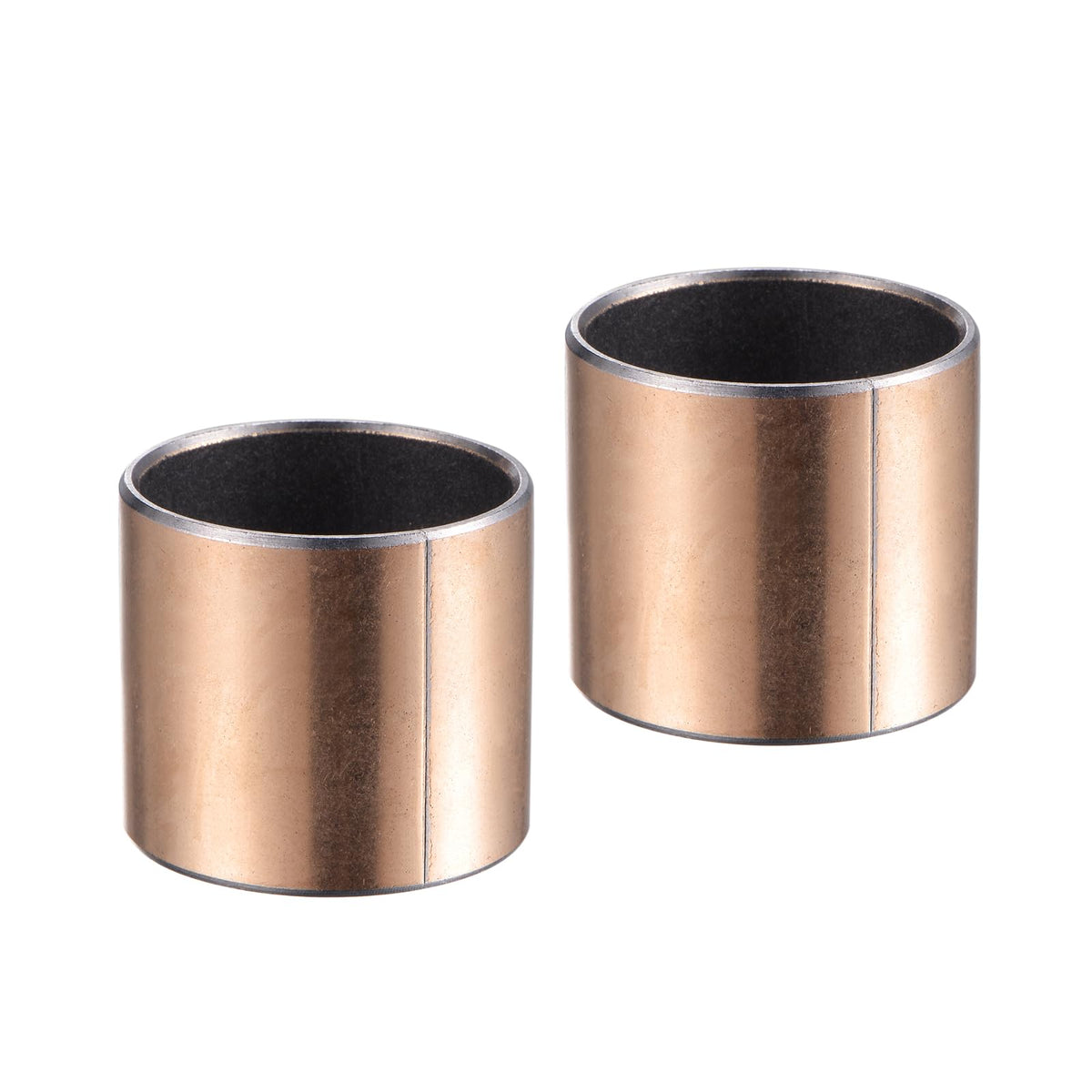 Kozelo 2pcs Sleeve Bearings - [35x39x40mm] Plain Bearing Wrapped Oilless Bushings for Industrial Equipment
