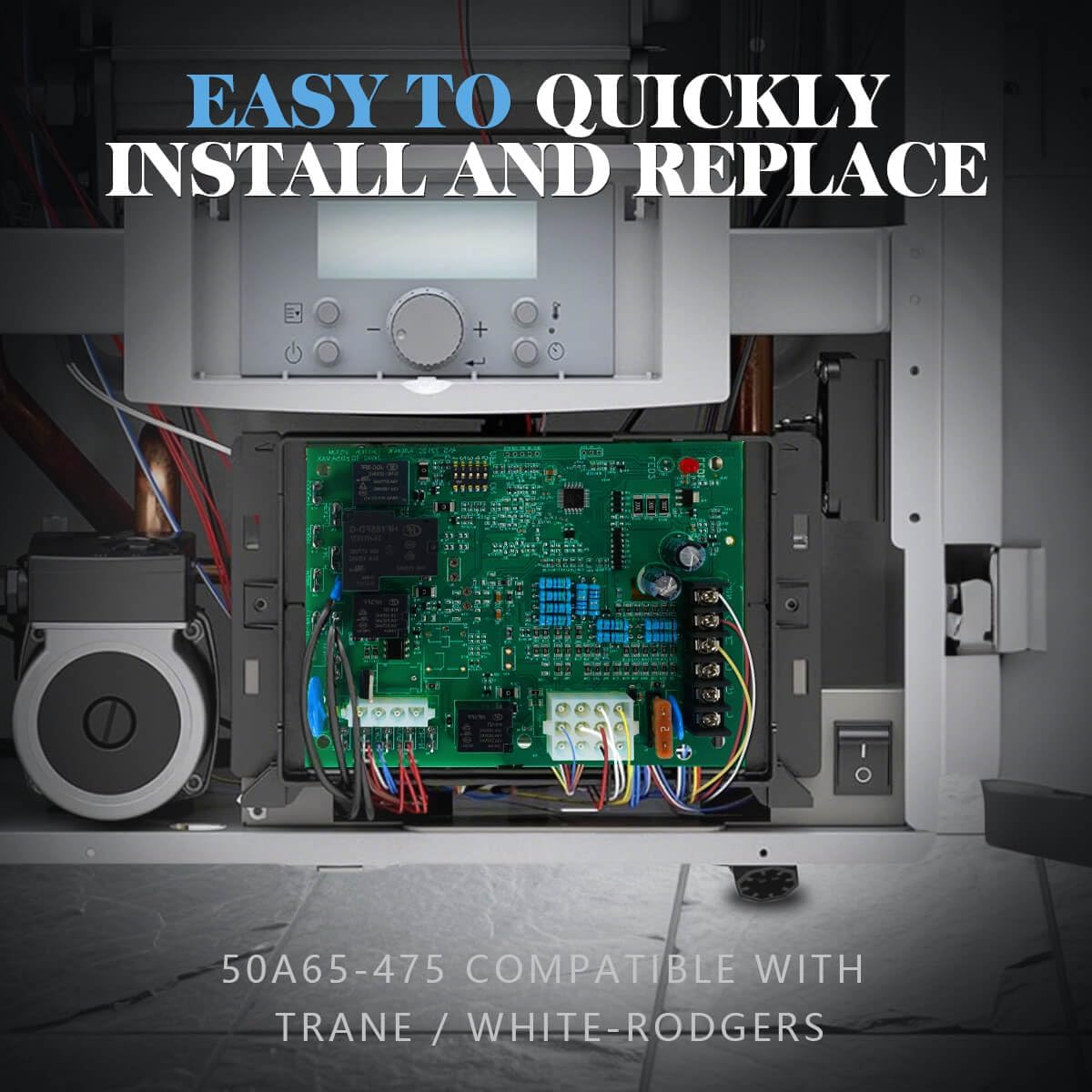 50A65-475 Furnace Control Board Compatible with Trane Replaces D341396P01