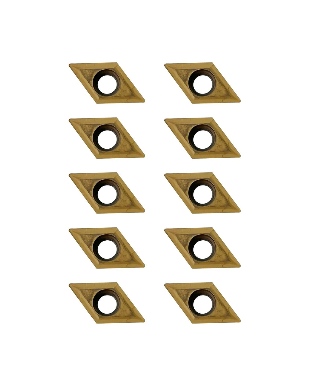 10Pcs DCMT11T304 DCMT32.51 Carbide Turning Inserts