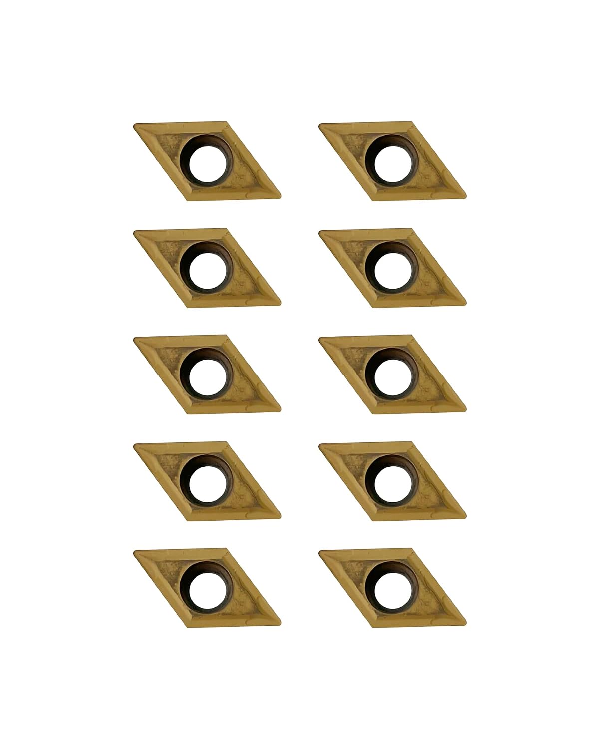 10Pcs DCMT11T304 DCMT32.51 Carbide Turning Inserts