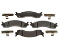 Raybestos R-Line Automotive Replacement Front Metallic Brake Pad Set for Select Ford (MGD655MH)