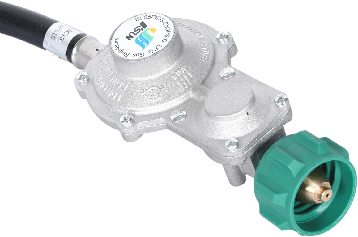 5FT Two Stage Propane Regulator with Hose