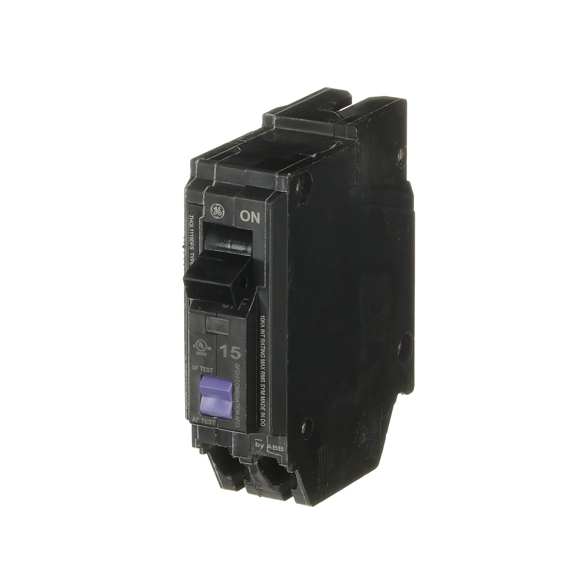 ABB Q-Line 15A 1-Pole Dual Function Circuit Breaker, GFCI/AFCI
