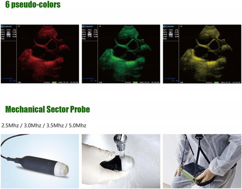Veterinary Ultrasound Machine for Pregnancy Portable Vet Handheld Scanner B-Ultra Sound Lightweight Ultrasound with