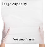50 Pack Dish Moving Supplies, 16" x 16" Cushion Foam Wrap Pouches with 50 Fragile Label, Reusable Plate Packing