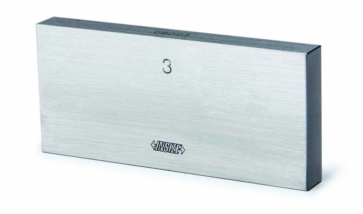 INSIZE 4112-A4 Individual Steel Gage Block, 4", Grade 0