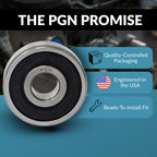 PGN 6210-2RS (1 Pack) Ball Bearing 50x90x20mm Chrome Steel Sealed