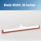 Flo-Pac Moss Foam Floor Squeegee Window Squeegee with Plastic Frame for Floor, Bathroom, Kitchen, Concrete, Tile