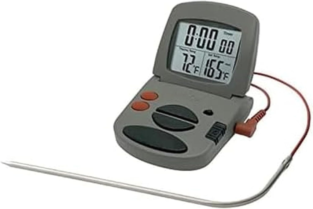 Precision Products Programmable with Timer Instant Read Wired Probe Digital, Meat, Food, Grill BBQ Cooking Kitchen