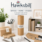 Kraft Paper Roll 500mm x 50m Recyclable Brown Gift Roll