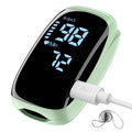 Finger Pulse Oximeter, Fingertip Blood Oxygen Saturation with Pulse Monitor Rechargeable, Accurate Spo2 Reading for