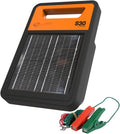 S30 Solar Electric Fence Charger | Solar Fence Energizer for Cattle, Horses, Goats, Small Pastures, Predator Control