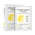 Vitamin C Radiance Hydrating Sheet Mask(10-Pack) | Korean Skincare | 50-combo Korean Vegan sheet mask gift set with