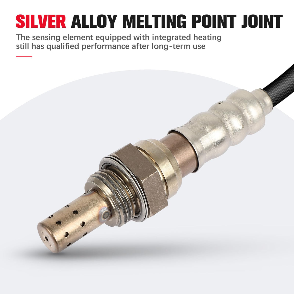 QIJIAUTO Heated O2 Oxygen Sensor Downstream for Mazda 3 Replace 250-24676