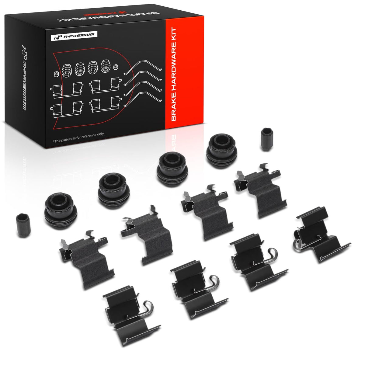 A-Premium Front or Rear Disc Brake Hardware Kit