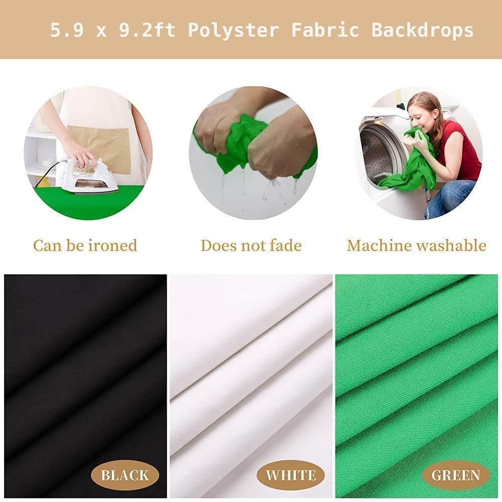 Photography Lighting Kit, Softbox Lighting Kit with Photo Backdrop for Product Photography, Portrait photography