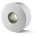 12 Pack 9" Jumbo Roll Toilet Paper, 2-Ply White Bath Tissue, 1000 ft