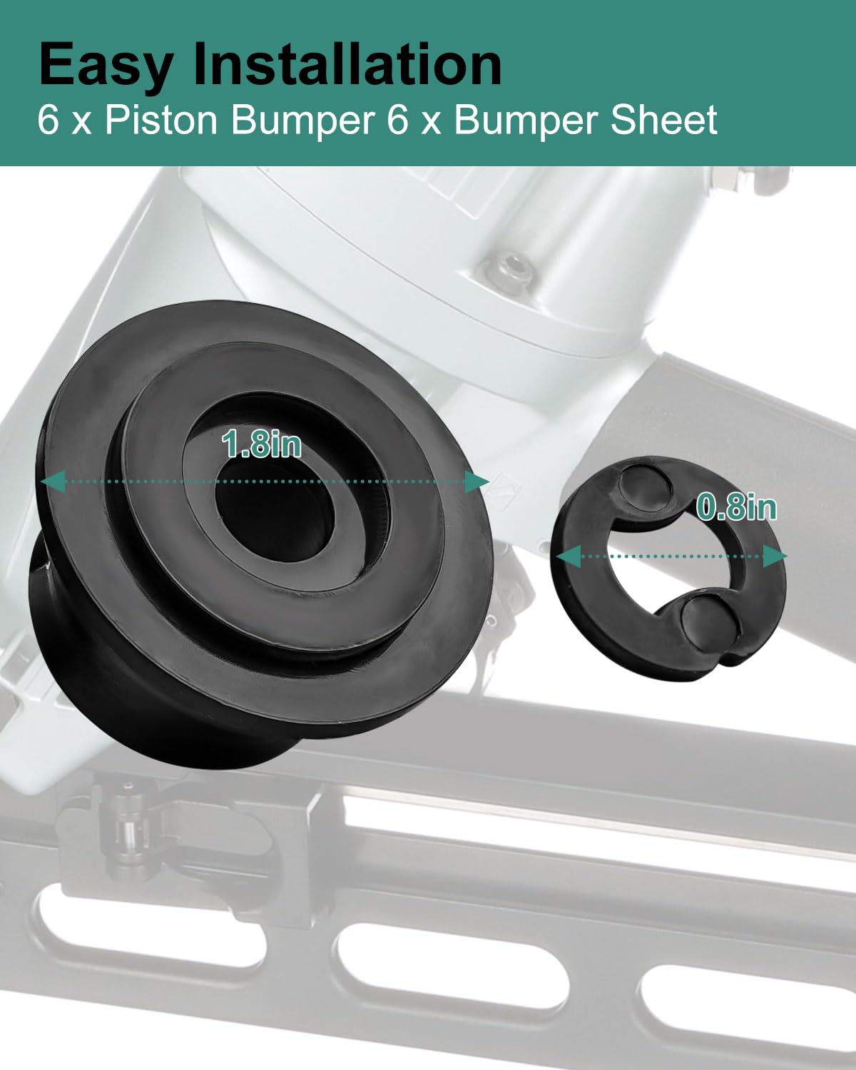 878-179 877-993 Piston Bumper and Sheet Fit for Hitachi NV45AB2 NH451