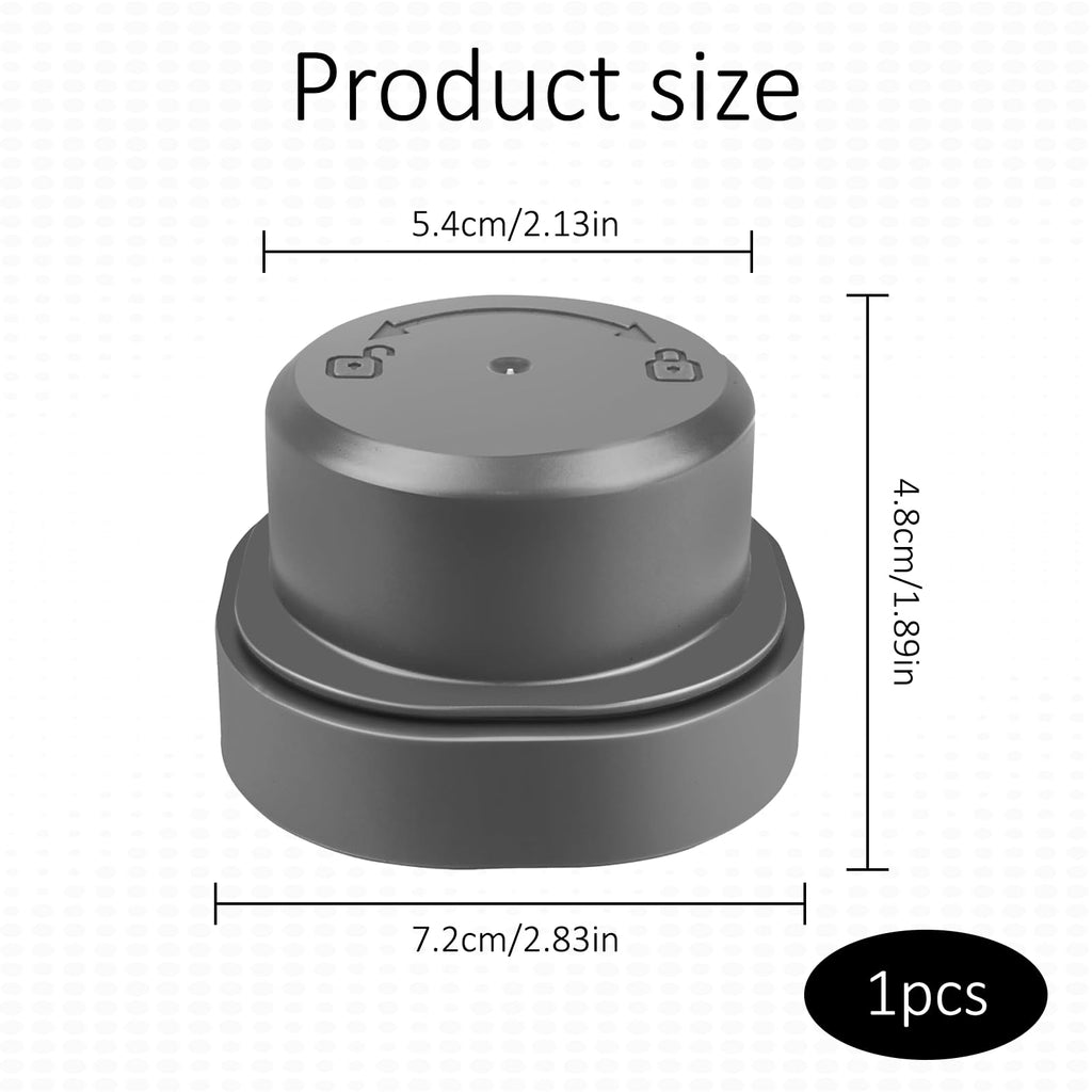 Blade Cover & Vessel Cap for Ninja Blast BC100 BC151 Accessories Gray