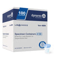 LabChoice Specimen Containers for Urine Sample Collection - 4 oz - Sterile - Tamper-Evident Seal with Writing Label