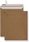 Rigid Mailers 30 Pack 6.25 x 8.25 inches Brown Self Seal Stay Flat Bulk Cardboard Kraft No Bend Mailers Peel and Seal