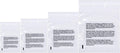 Poly Bags Suffocation Warning 400 Combo Pack 6x9 8x10 9x12 11x14 Resealable