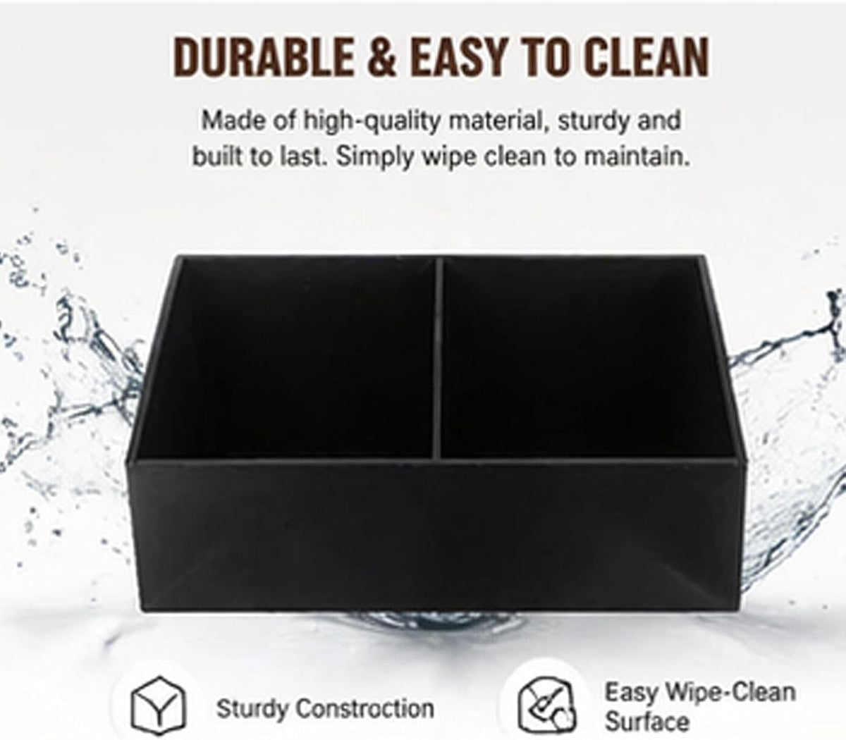 Sugar Packet Holder, Coffee Bar Tea Bag Organizer Box