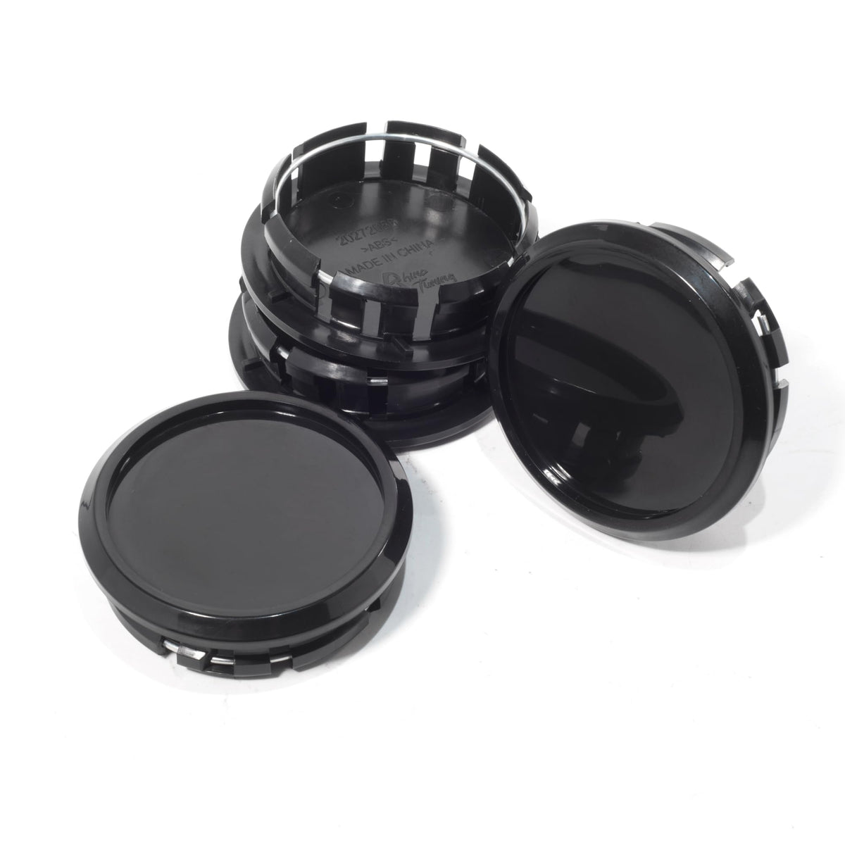 67.5mm 2.66" Black Wheel Center Caps for Ford Mustang 2005-2014