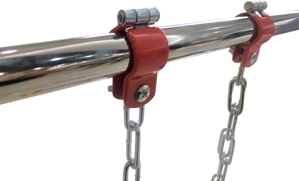 Wind Rider Glider Swing seat and 2 Trapeze Rings with Metal Chain and Hooks Compatible Gymnastics Expandable Junior