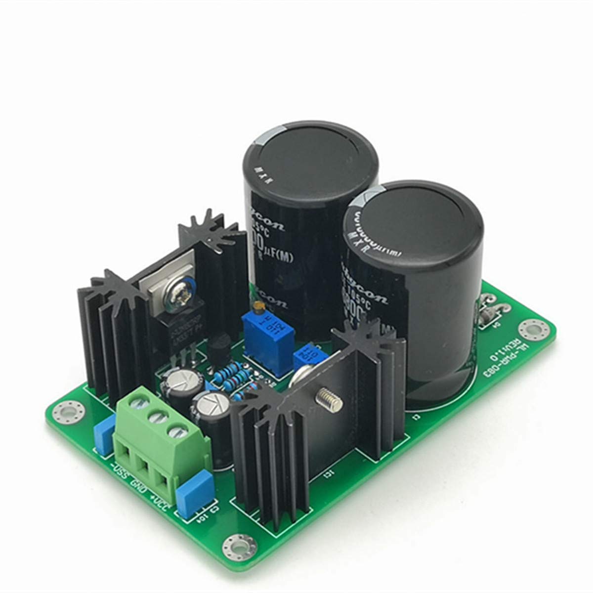 LM317 LM337 TL431 High Precision Linear Regulated Power Supply