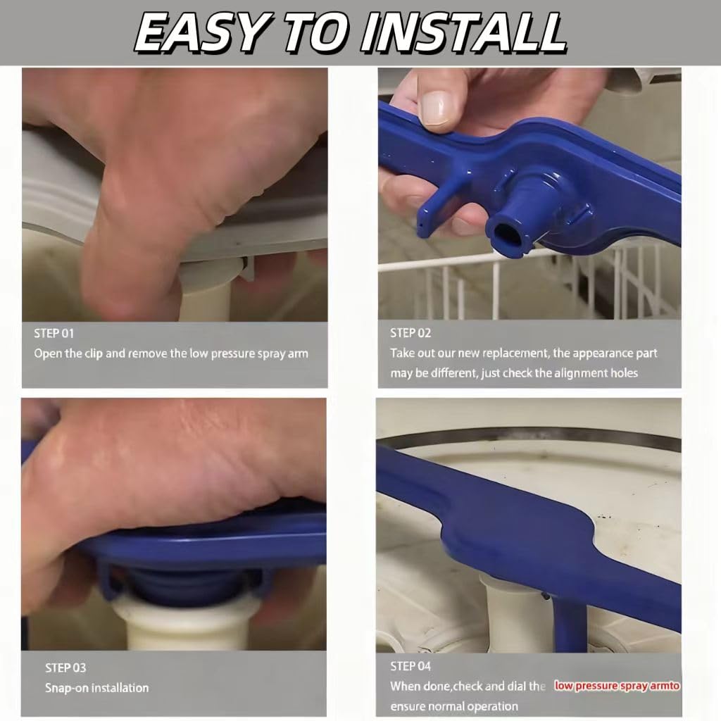 5304517203 Dishwasher Lower Spray Arm Fits Frigidaire Kenmore