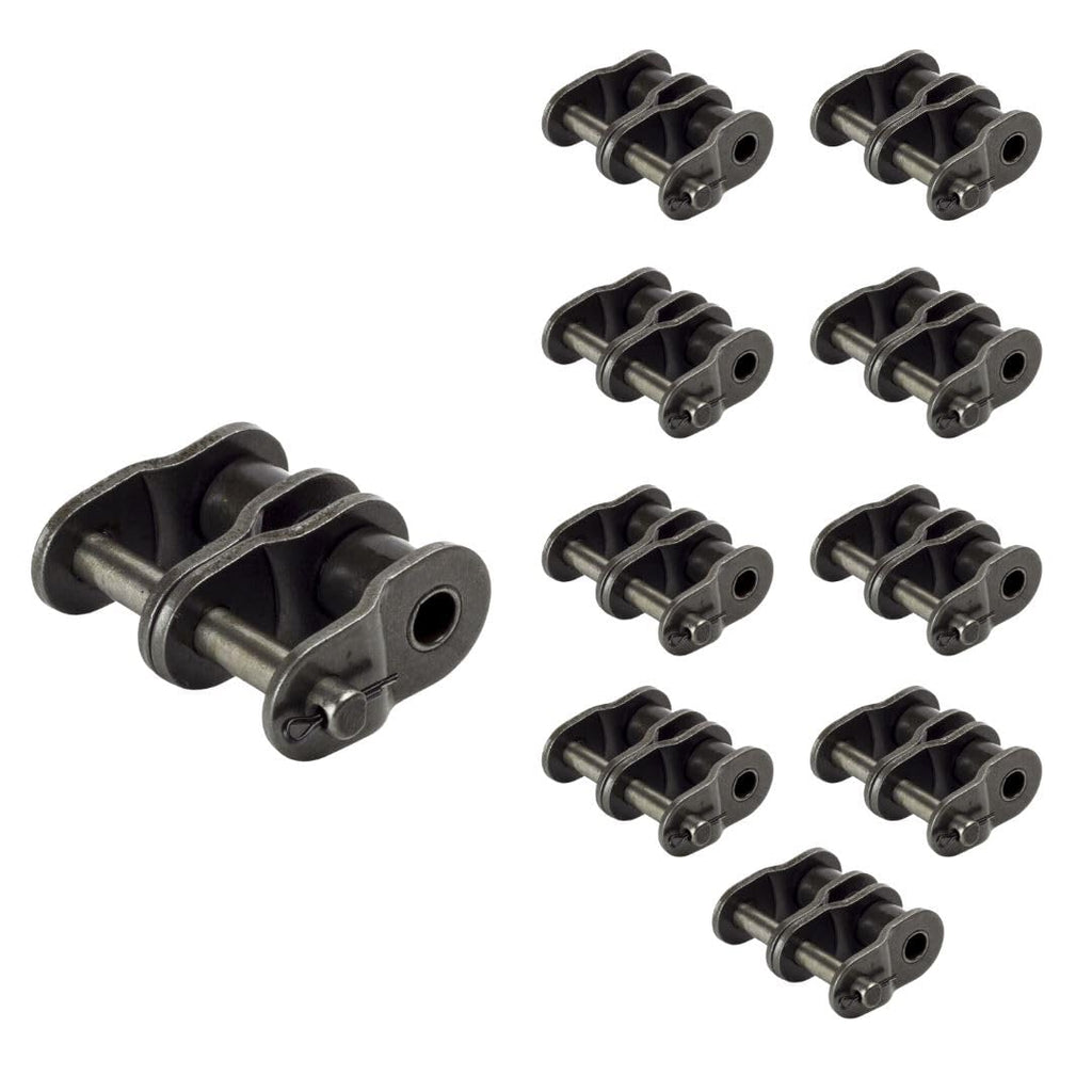 Jeremywell 60-2 Double Strand Roller Chain Offset Link (10PCS)