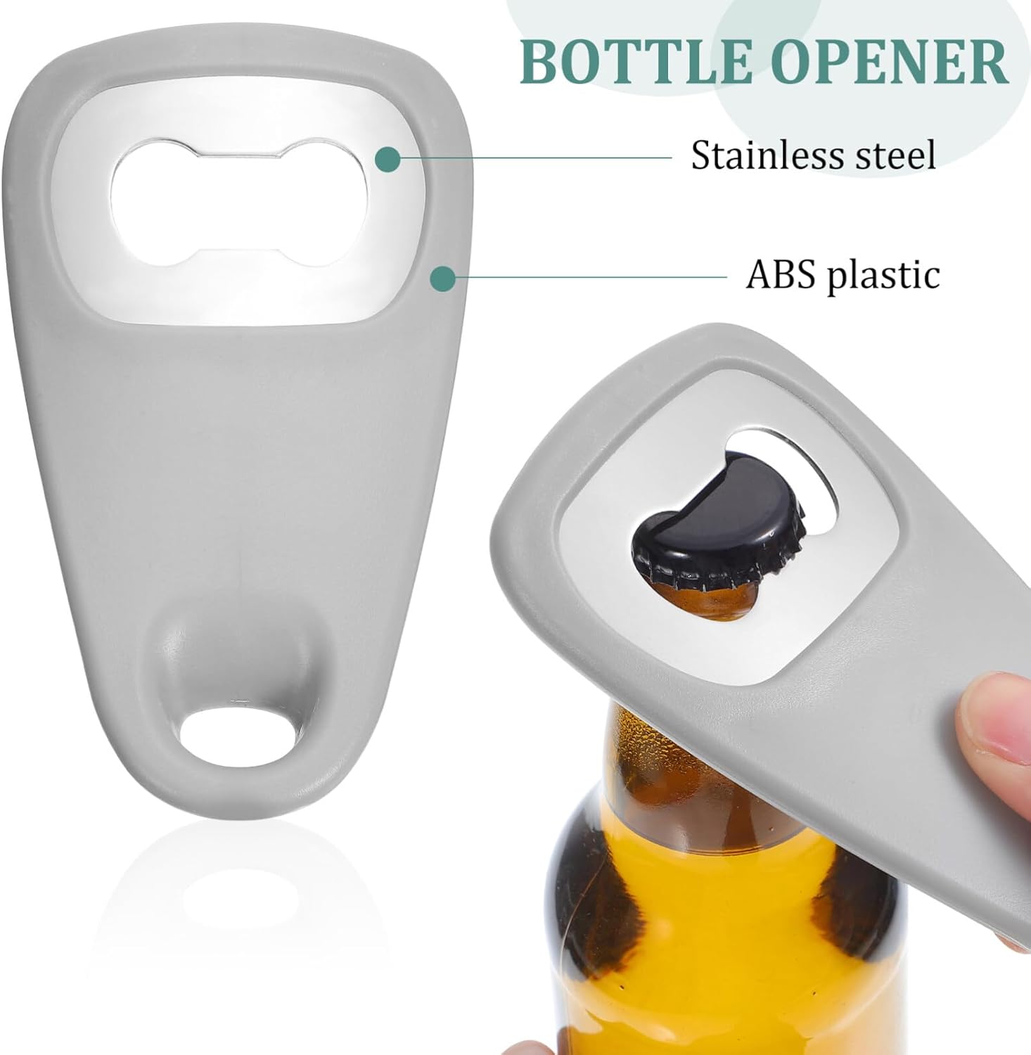 5 Piece Kitchen Gadgets Set Including Potato Peeler Cheese Grater Pizza Wheel Bottle Opener and Fruit Peeler Compact