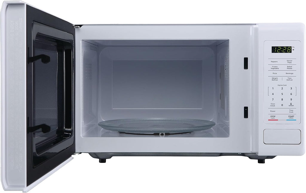 0.9 cu. ft. 900 Watt Countertop Microwave in White