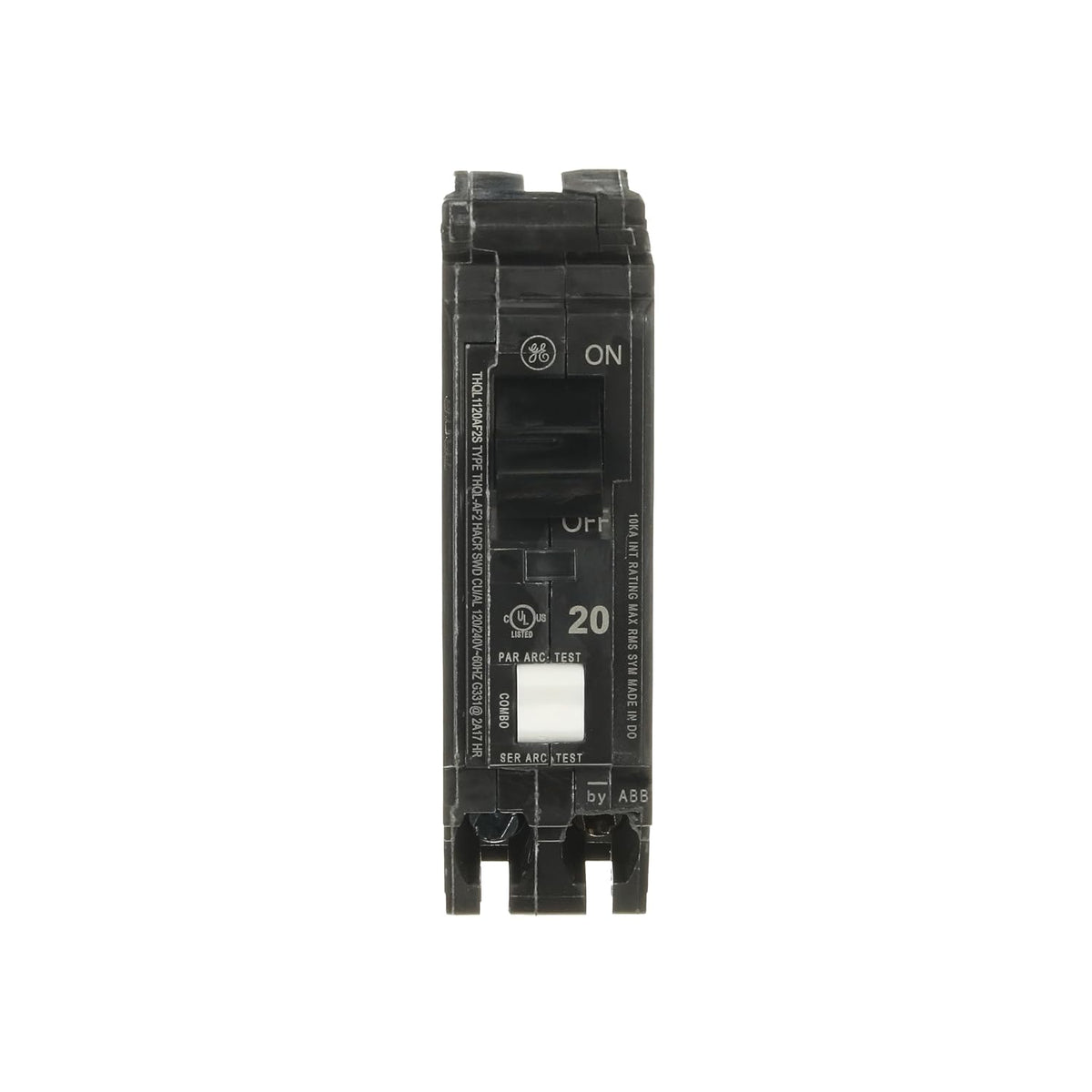 ABB 15A 1-Pole Arc Fault Circuit Breaker, Short Pig Tail