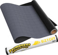 Permanent Adhesive Vinyl Roll, 12" x 15ft, Matte Black | Adhesive Vinyl with PET Backing, Sticker Vinyl for All