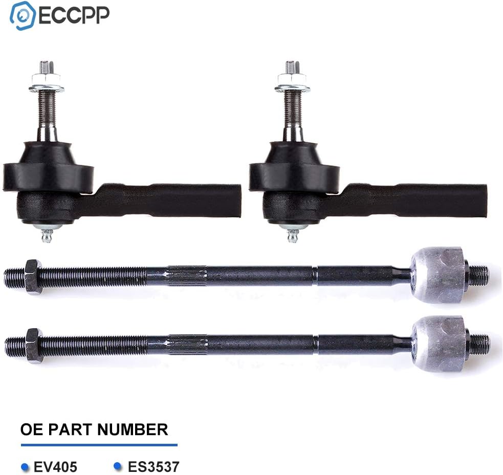 ECCPP Suspension Kit Tie Rod Ends for Town & Country 2001-2007